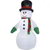 Image de Bonhomme de neige gonflable lumineux 2m40