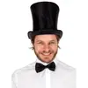 Image de TrÃ¨s Grand Chapeau Haut de Forme satinÃ© 20 cm