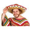 Image de sombrero paille multicolore
