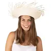 Image de Chapeau paille hawaÃ¯en naturel, adulte