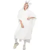 Image de Poncho licorne blanc