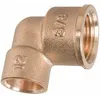Image de Raccord Laiton Coudé 90° À Souder - F 3/4' - Diamètre 22 Mm - 90gc
