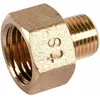 Image de Raccord Laiton Hexagonal Réduit À Visser - M 1/8' - F 3/8' - 246g