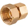 Image de Raccord Bicône Droit Laiton - F 1/2' - Diamètre 10 Mm