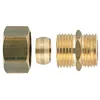 Image de Raccord Bicône Droit Laiton - M 3/4' - Diamètre 16 Mm