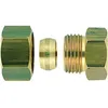 Image de Raccord Bicône Droit Laiton - F 1/4' - Diamètre 8 Mm