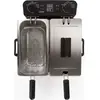 Image de Friteuse double 2x3l 3300w inox - Livoo - DOC217 -
