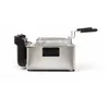 Image de Friteuse double LIVOO DOC217 - 2 x 3 L - Inox 3300W - Noir + Gris - Neuf