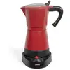 Image de Cafetière italienne électrique Livoo DOD117RC 480W 300 ml 6 tasses Rouge - Neuf