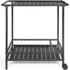 Image de Desserte de jardin 61 x 42 cm noir - Livoo - GS163N -