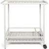 Image de Desserte de jardin 61 x 42cm blanc - Livoo - GS163C -