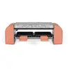 Image de Raclette 2 personnes Livoo DOC306 450 W Plaque granit amovible Corail - Neuf