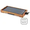 Image de Plancha bambou revetement céramique - LIVOO - DOC322 - 2200W - Plaque amovible en fonte d'aluminium - Thermostat ajustable - Neuf
