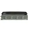 Image de Plancha gaz - LIVOO - DOC325 - 4 brûleurs - Vert / Noir - Neuf