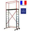 Image de Escalux - Echafaudage Aluminium C: 150 Kg Haut. Travail 4,7 M