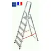 Image de Escalux - Escabeau Ménager De Sécurité Aluminium 6 Marches Hauteur 3,20 M - Alumixte