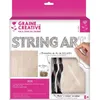 Image de Tableau String Art - Graine Créative - Carré - Bois - 22x22 Cm