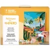 Image de Peinture Au Numero 30x40 Cm - Village Mexicain - Graine Creative