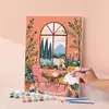Image de Kit Peinture au Numéro 30 x 40 cm   Jardin d'Hiver