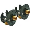 Image de Ayor - Kit Complet Fixation Robinetterie Sous-lavabo - Per Ø12 - Rac Compression M12/17