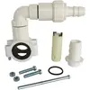 Image de Ayor - Bride De Vidange Coudée Pour Tuyau Pvc D'Évacuation Machine À Laver - Ø32 À 40mm