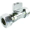 Image de Ayor - Mini Vannes À Sphère À Visser Raccord Bicône Pour Tube Cuivre 12