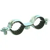Image de Ayor - Collier De Fixation Double Isophonique Pour Plomberie Ø16 (x10 ) - Acier Nickelé