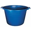 Image de Aluminium Et Plastique - Baquet Rond Renforcé 120 Litres Bleu 52,5/72 X 46,5 Cm