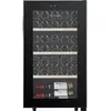 Image de Cave à vin connectée SMART36, autonome, pour 34 bouteilles, avec une plage de température de 5 à 20 °C, connectivité WiFi Vinotag, éclairage LED (3 modes), porte double vitrage avec protection anti-UV/Low-E, étagères en bois, niveau sonore de 36 dB, capacité de 89 litres
