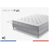 Image de Ensemble Matelas Sommier 140 X 190 Simmons Hauteur 23 Cm - Ressorts Ensachés Sensoft - Fabriqué En France - Sw1