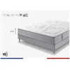 Image de Ens Equilibre 160x200 Matelas H25 Ressort Ensachés, Ferme, Sommier