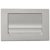 Image de Plaque De Commande Murale Simple Volume Réservoir Wc Encastré, Chromé Mat