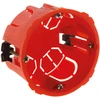 Image de Boîte Placo Appareillage Vis Et Griffes - Ø67x40mm + Vis - Rouge Zenitech