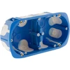 Image de Blm - Double Boîte Cloison No Air Multimat Ø67x40mm - Bleu