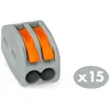 Image de Wago - Borne A Cliquet 2e X15 Sc