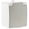 Image de Prise 2p+t Ip54 - Gris Clair Zenitech
