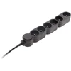 Image de Bloc Home 6 Prises 16a 2p+t Câble 1,5m - Noir Zenitech