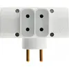 Image de Multiprise sans fil, 4 prises blanc ZENITECH