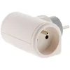 Image de Zenitech   Multiprise Rotative 180° 2 Prises 16a   Prises Pivotantes Pour Espaces Optimisés   Protection Contre Surcharges   Blanc