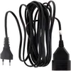 Image de Rallonge Domestique 5m - 1380w 6a - Noir Zenitech