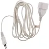 Image de Zenitech - Prolongateur Ménager 6a Ho3vvh2f 2 X 0,75mm² - Blanc 3m