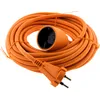 Image de Zenitech - Prolongateur Sans Terre 16a Ho5vv-f 2x1,5mm² 10m - Orange