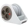 Image de Mini Enrouleur Design 3 Prises 2p+t - 7m Taupe Zenitech