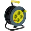 Image de Enrouleur Ménager 4x2p+t - 15m 3g1mm² - Jaune - Zenitech