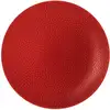 Image de 6 Assiette À Dessert 20 Cm Rouge - Stone - Medard De Noblat