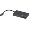 Image de Hypertec 021308-HY hub & concentrateur USB 3.2 Gen 1 (3.1 Gen 1) Type-C 5000 Mbit/s Noir - Neuf