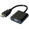 Image de Hypertec 051221-HY câble vidéo et adaptateur 0,13 m HDMI Type A (Standard) VGA (D-Sub) Noir - Neuf