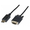 Image de Hypertec 128213-HY câble vidéo et adaptateur 2 m VGA (D-Sub) DisplayPort Noir - Neuf