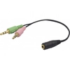 Image de Hypertec 721136-HY câble audio 3,5mm 2 x 3.5mm Noir - Neuf