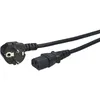Image de Cordon Électrique Secteur Standard 1.8 M Noir